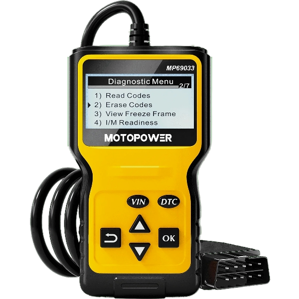 MOTOPOWER Car OBD2 Code Reader OBD2 Scanner Engine Fault Code Reader Car Diagnostic Scan Tool