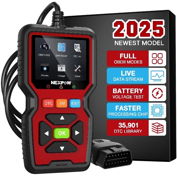 NEXPOW OBD2 Scanner, Car Code Reader, Auto Diagnostic Tool for Check Engine Light, Car Scanner for All Vehicles since 1996