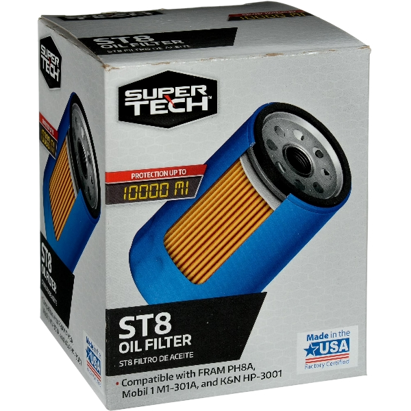 SuperTech ST8 4" Spin-on Oil Filter