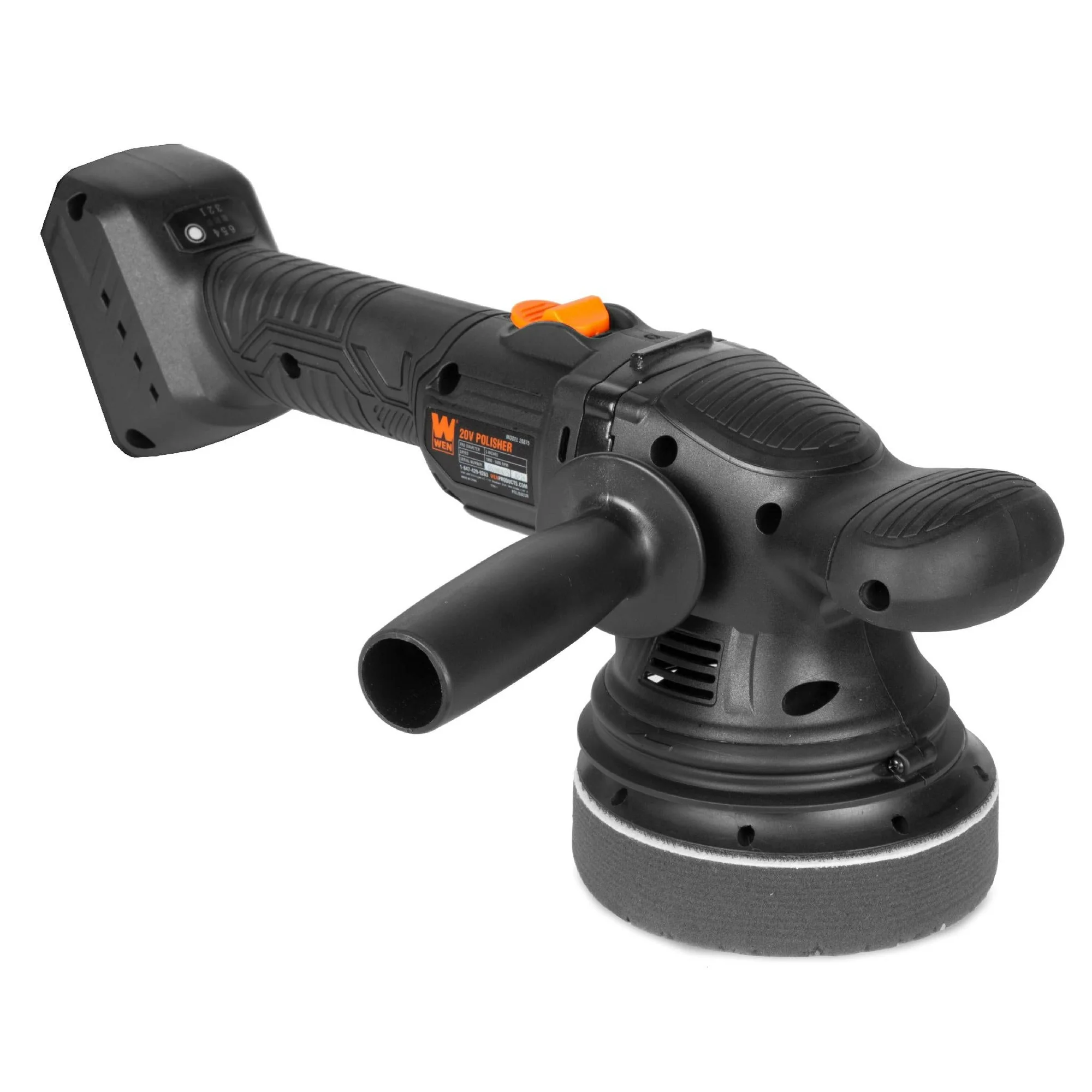 WEN 20875BT 20V Max Cordless 5-Inch Dual Action Polisher and Waxer (Tool Only – Battery Not Included) - Image 3
